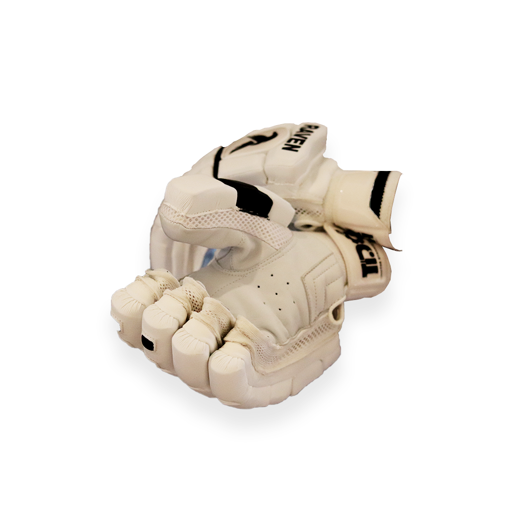 Dynamic Raven Gloves (White)